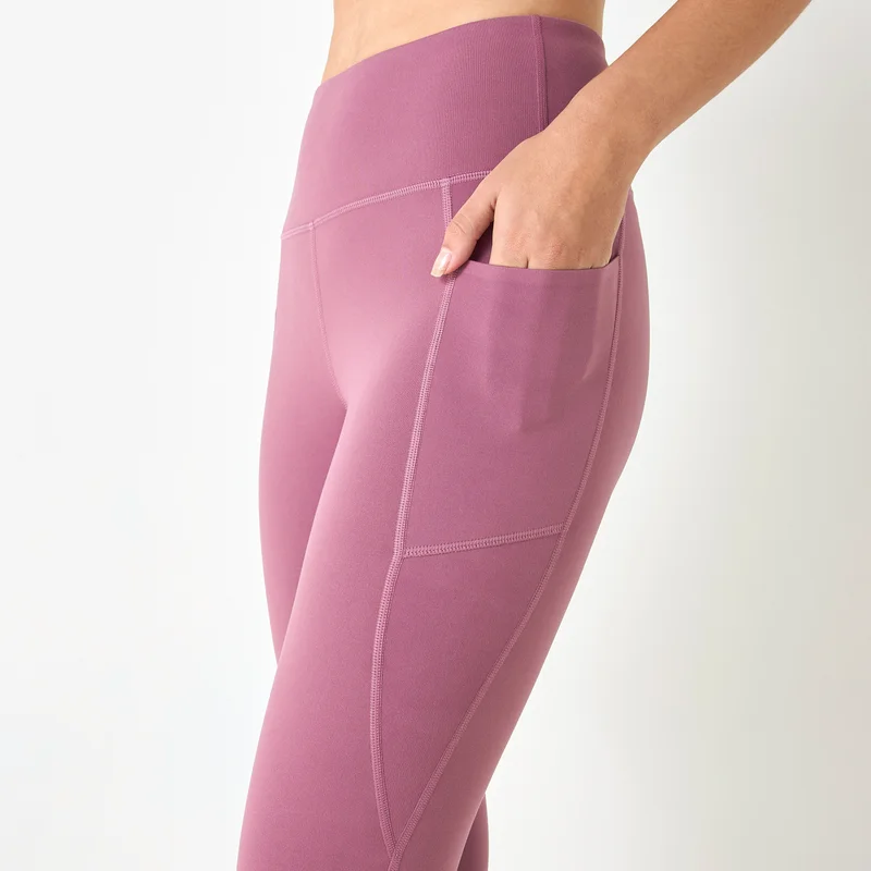 ADOT by Splash Elasticated Waist Leggings with Pockets