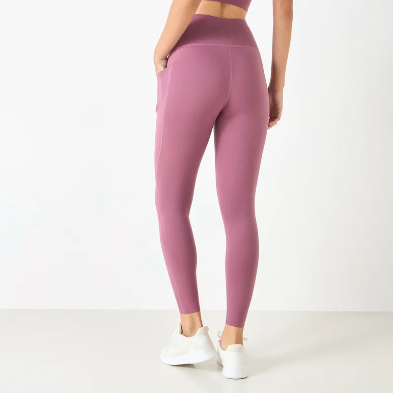 ADOT by Splash Elasticated Waist Leggings with Pockets