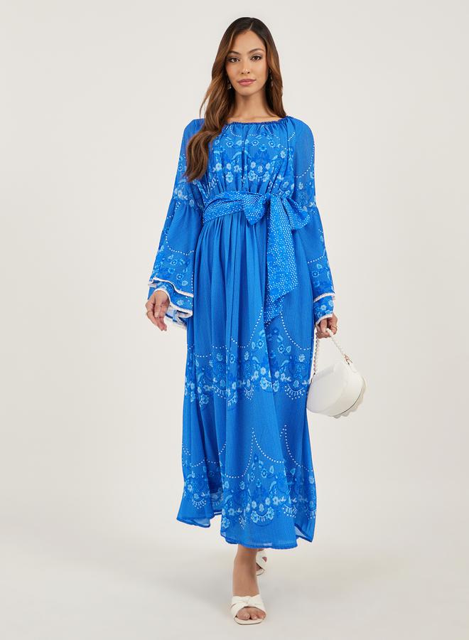 Styli Floral Print Dress - Image 1