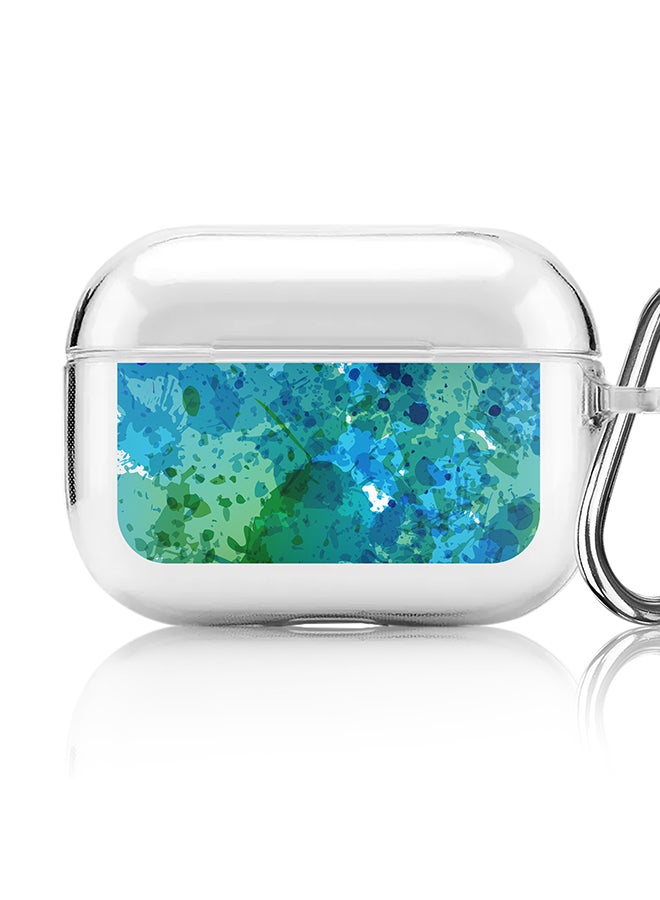 Stylizedd Classic Clear printed Case for Apple AirPods Pro 2nd Generation Thin Transparent Cover [Designed for Apple AirPods Pro 2nd Generation] - Underwater Burst - Image 1