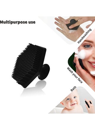 Face Scrubber, Silicone Face Scrubber for Men, Gentle Exfoliator Pad & Massager, Facial Cleansing/Wash Brush - Removes Dead & Dry Skin - view 4