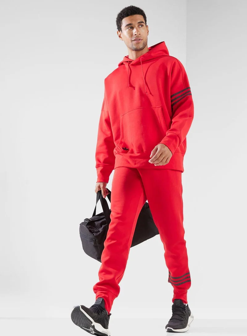 adidas سروال رجالي سبانت أحمر من نيوكلاسي