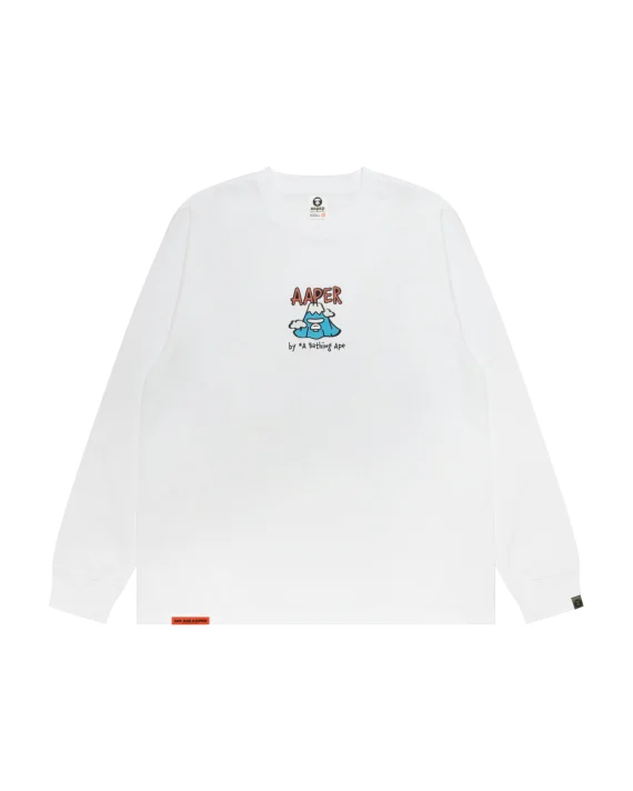 AAPE AAPER graphic long sleeve tee