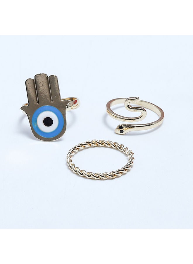 FLUFFY Hand&Snake Earing-Gold  - Image 1