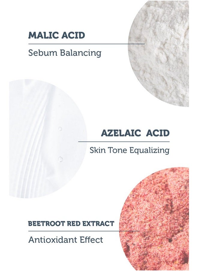 the purest solutions - Fruit Enzyme Powder Exfoliator & Peeling (0.6% Azelaic Acid & 0.6% Malic Acid) - Boosts Regeneration Cycle & Targets Radiant Skin - Vegan | Cruelty Free | Eco Friendly (1.94 Oz) - Image 1