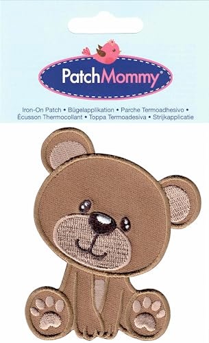 PatchMommy Teddy Bear Patch, Iron On/Sew On - Appliques for Kids Children - Image 3