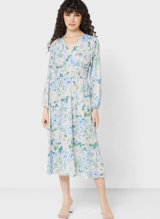 Surplice Neck Printed Dress - pzsku/Z2E8773AA1B73761A4FF4Z/45/_/1698931651/8b7eb3cc-dad0-49fd-bd84-4310c0e3423a
