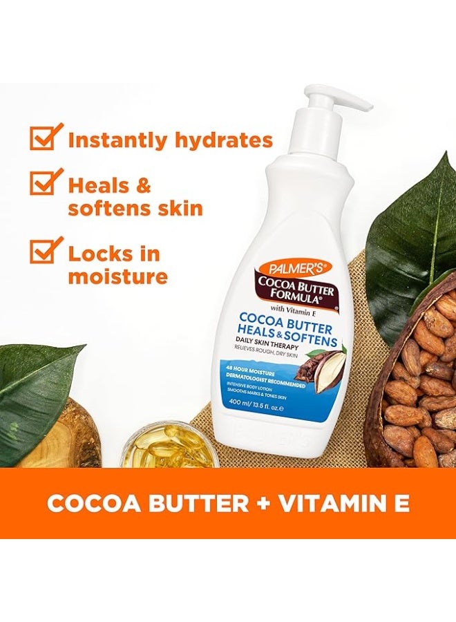 بالمرز لوشن معالج يومي للبشرة بزبدة الكاكاو 400ملليلتر - Image 2