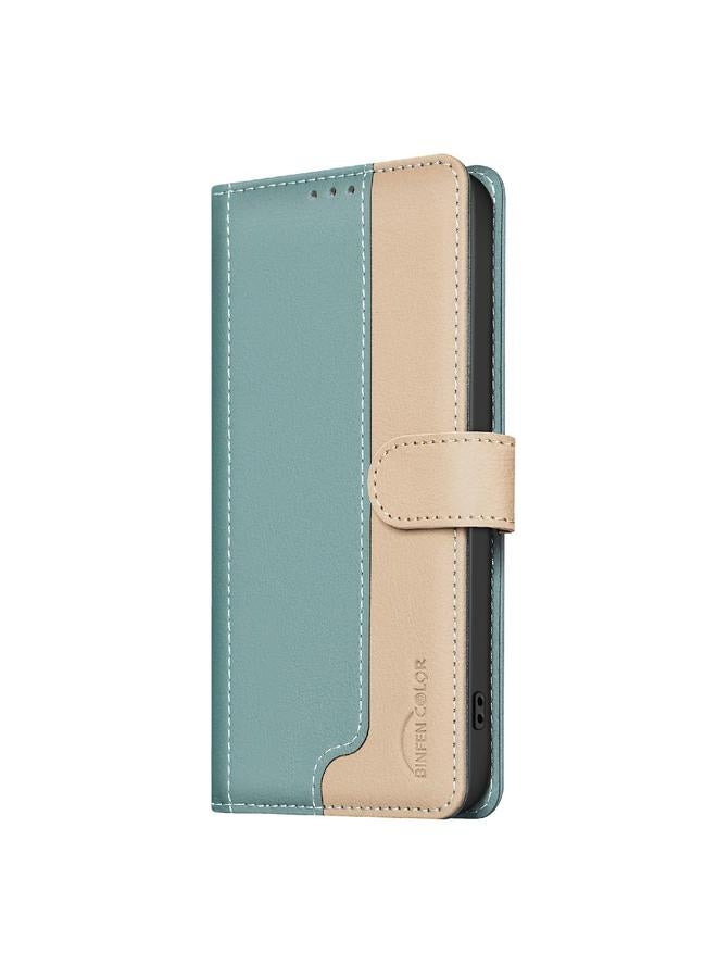S-TOP Case For OPPO Reno13 F 5G Color Matching RFID Anti-theft Leather Phone Case - Image 2