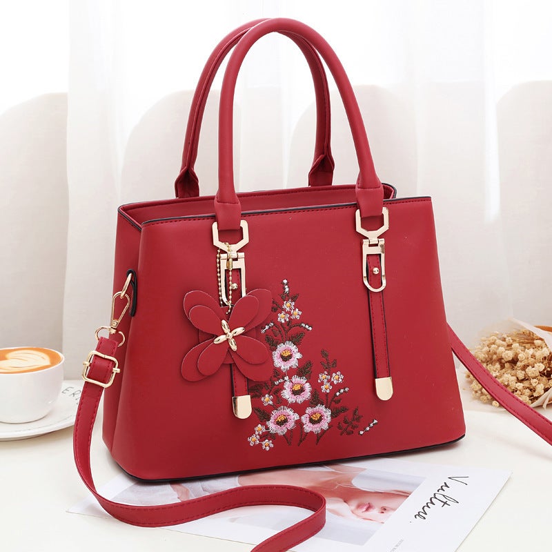 Mother Bag Women'S 2021 New Arrival Women'S Handbag Fashionable Large Capacity Crossbody Bag Mother-In-Law Middle-Aged Women'S Bag - Image 5