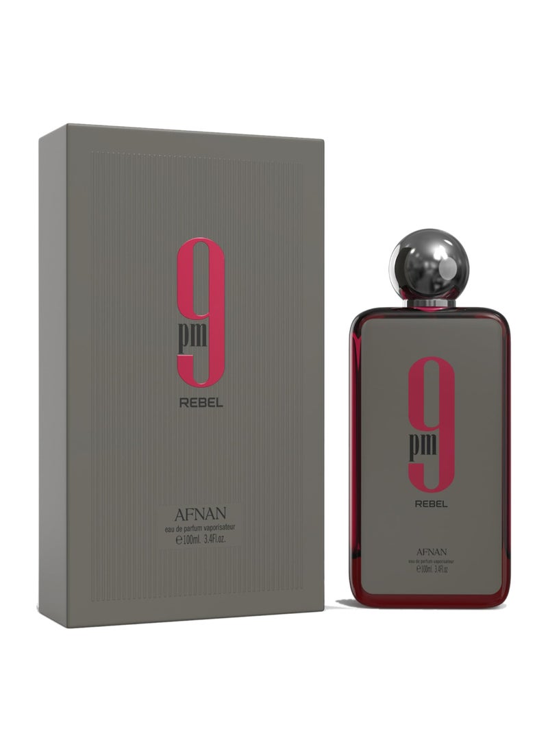Afnan 9 Pm Rebel Unisex Eau De Parfum, 100Ml  - Image 2
