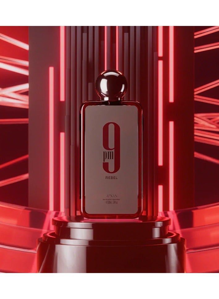 AFNAN 9 PM Rebel Unisex Eau De Parfum, 100ML - Image 4