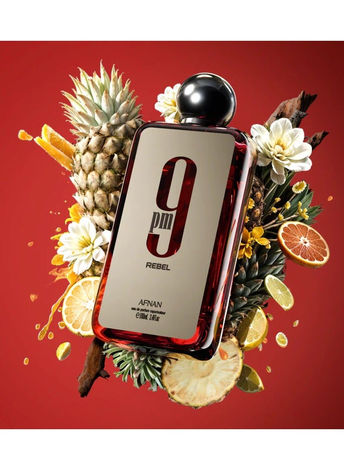 AFNAN 9 PM Rebel Unisex Eau De Parfum, 100ML - Image 5