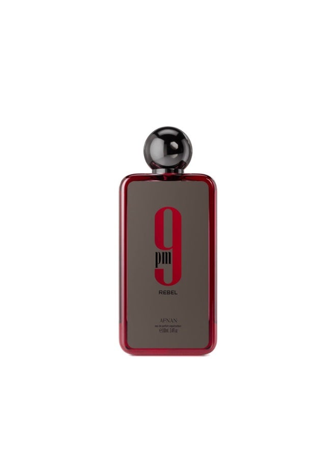 AFNAN 9 PM Rebel Unisex Eau De Parfum, 100ML - Image 1