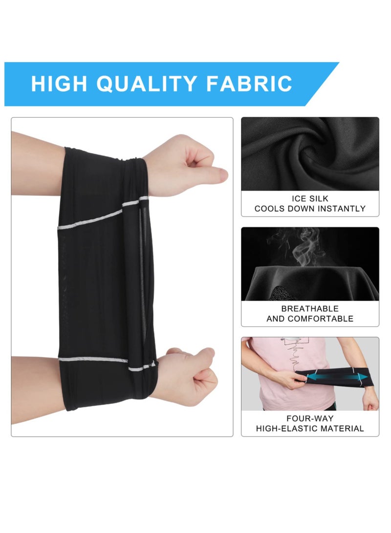 SOLARAE Balaclava Face Mask, Cold and UV Protection Neck Mask, Summer Sunscreen Neck Protection, Breathable, Sweat-Absorbing and Quick-Drying, Suitable for Cycling, Running, Fishing, Ear Hook - Image 3