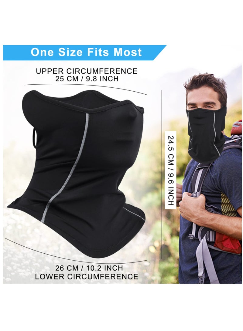 SOLARAE Balaclava Face Mask, Cold and UV Protection Neck Mask, Summer Sunscreen Neck Protection, Breathable, Sweat-Absorbing and Quick-Drying, Suitable for Cycling, Running, Fishing, Ear Hook - Image 5