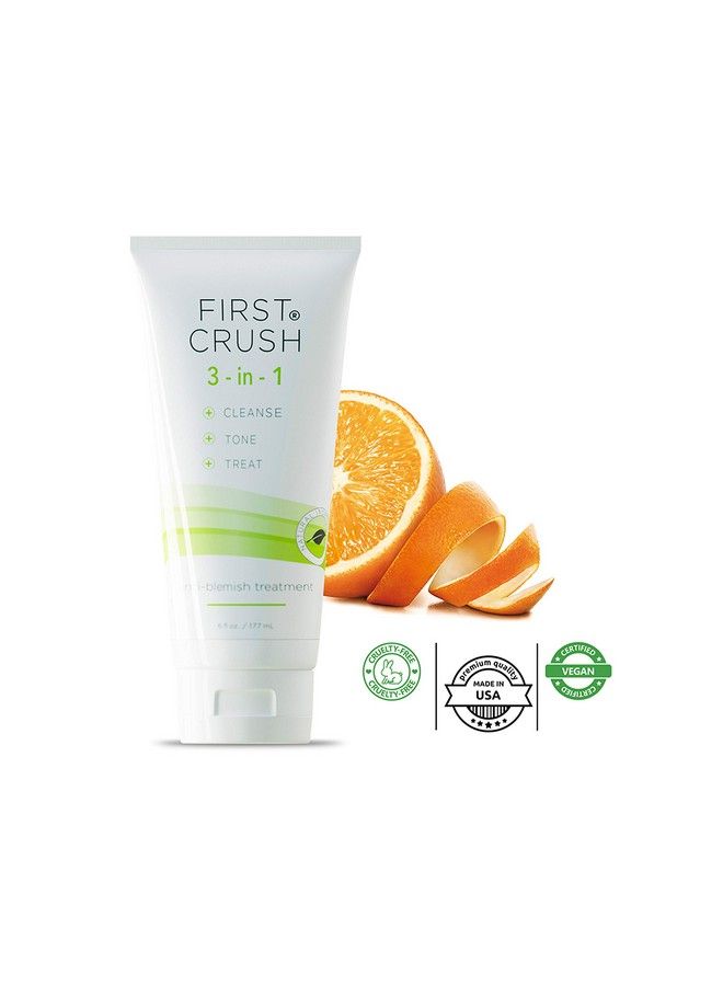 First Crush Face Wash | 3In1 | Hydrating Cleanser | Blemishprevention| Spot Treating _ Rosacea Calming _Gentle Face Wash | 6 Ounce - Image 1