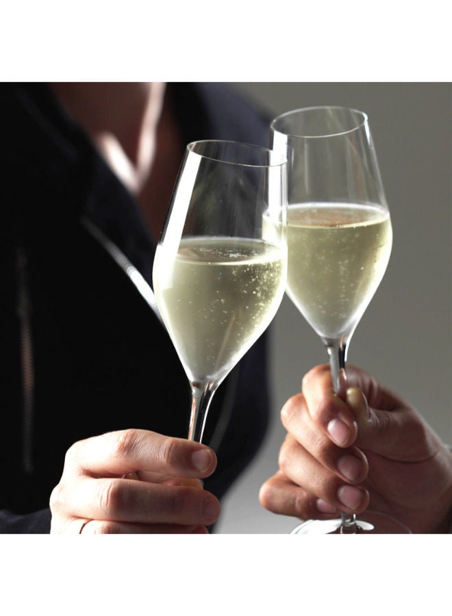 Stolzle Exquisit Royal Champagne Flute Glass 265 ml- Set of 2 - Image 5
