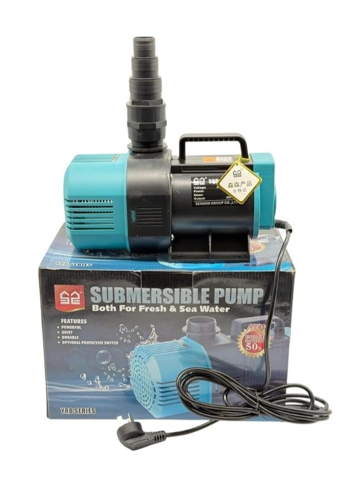 Submersible Water Pump 14000, YQB, 20000 LPH, 420W, 10M Water Pumping Height, Heavy-Duty Pump for Ponds, Aquariums, Fountains, Waterfalls & Irrigation - Image 1