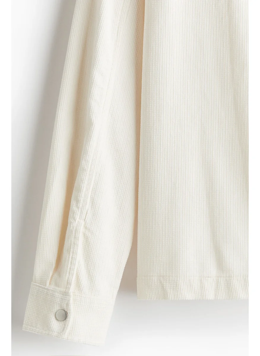 اتش اند ام Regular Fit Corduroy Overshirt