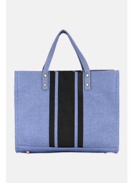 Women Solid Tote Bag 33 x L 24 x H 9 x W cm, Light Blue - pzsku/Z2E87F83A6A1749BC8994Z/45/_/1737641821/ba8878fb-d065-4d44-b185-0e614202b7d5