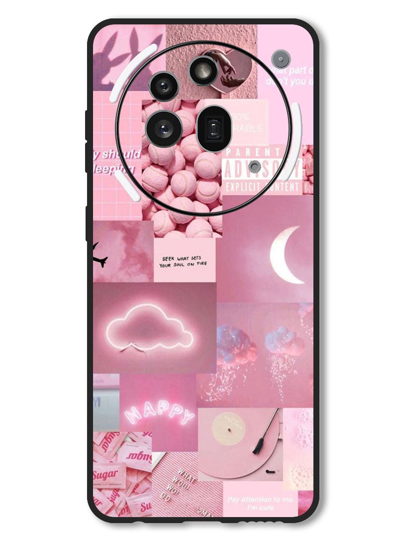 Theodor Case Compatible with Nothing Phone 3a Pro Protection Shockproof Bumper Cover Random Asthetic - Image 1