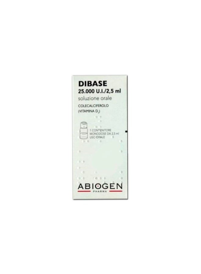 Dibase 25,000 IU/2.5 mL Oral Solution