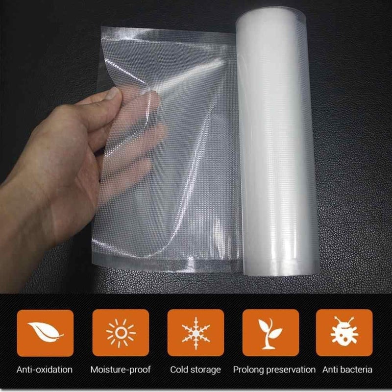 RtnSparsh BPA-Free Vacuum Sealing Bags Roll for Food Saver | Puncture-Resistant & Heavy-Duty Storage Pouche Roll | Airtight Freezer & Sous Vide Bags Roll (30 X 5 Meter Roll) - Image 5