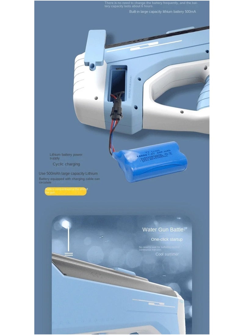 AROAQ High tech automatic water absorption electric water gun large capacity games high pressure water gun  - Image 4