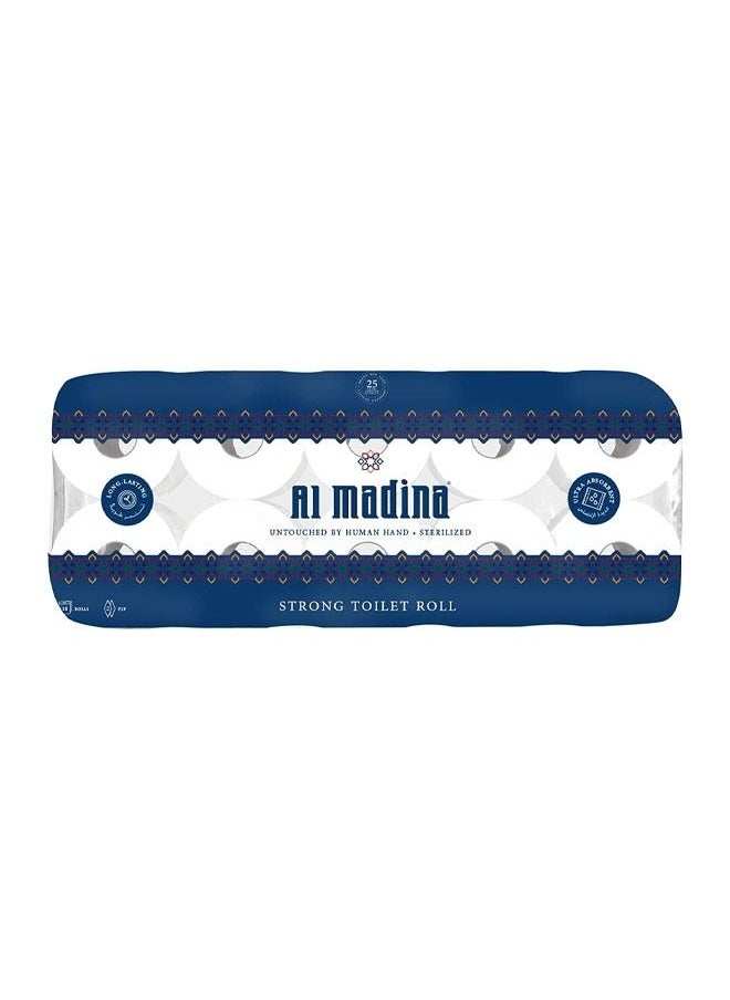 AL MADINA - Multi-Purpose Toilet Roll Tissue - 2 Ply 400 Sheets Roll of 10 - Image 1