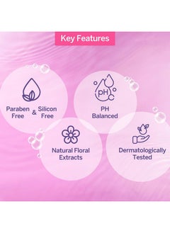 Yardley London| Shower Gel| Floral Essence| With Natural Floral Oils Of Iris & Violet| No Parabens| No Silicones | 250Ml  - Image 4