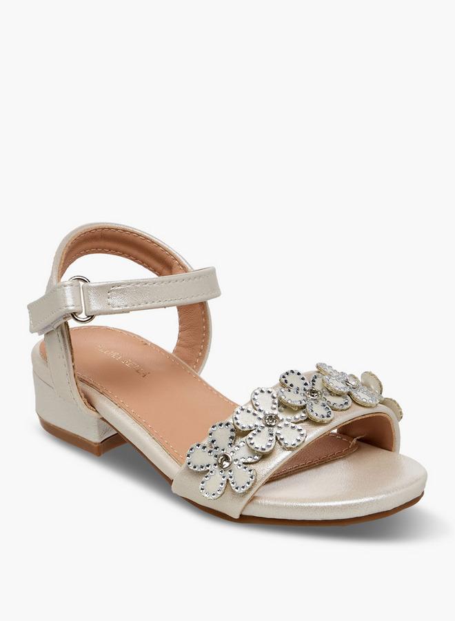 Flora Bella By Shoexpress Flora Bella Girls Block Heel Sandals Ramadan Collection - Image 3