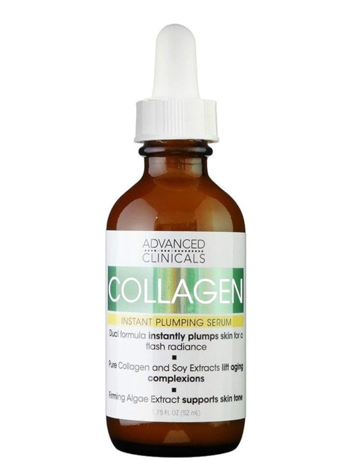 Advanced Clinicals Advanced Clinicals Collagen Clinical Serum Dual Action Instant Plumping 52ml