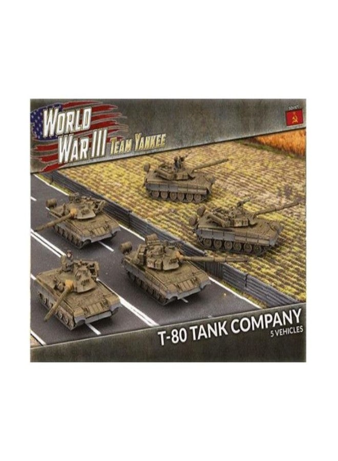 Gale Force Nine شركة دبابات T-80 السوفيتية - فريق يانكي من غيل فورس ناين الحرب العالمية الثالثة (TSBX21) - Image 1