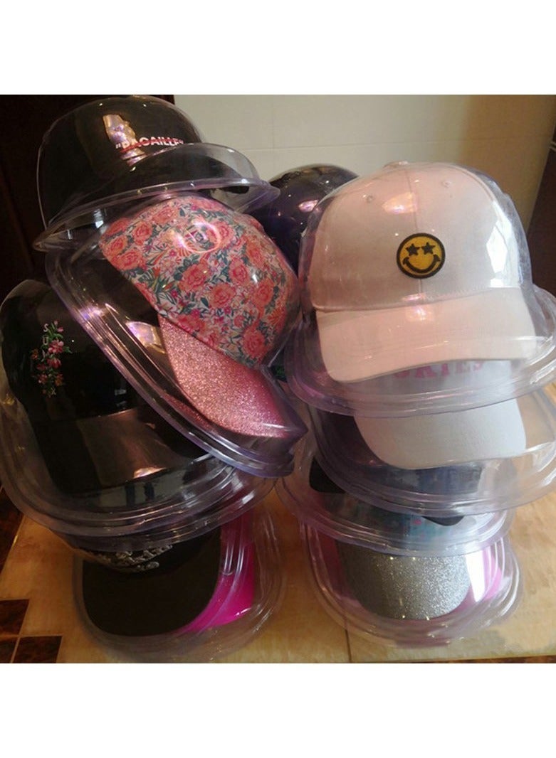 Meetion 1set Hat Inner Support Stereotyped Cap Holder Baseball Cap Anti-deformation Dust-proof Storage Suspension Caps Support Hats Box - Image 2