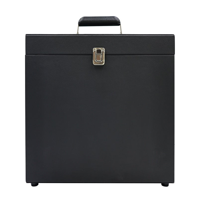 Vinyl Record Box 7 Inches 10Inch 12Inch Gramophone Disc Cdlp Classification Portable Suitcase Collection Box - Image 1
