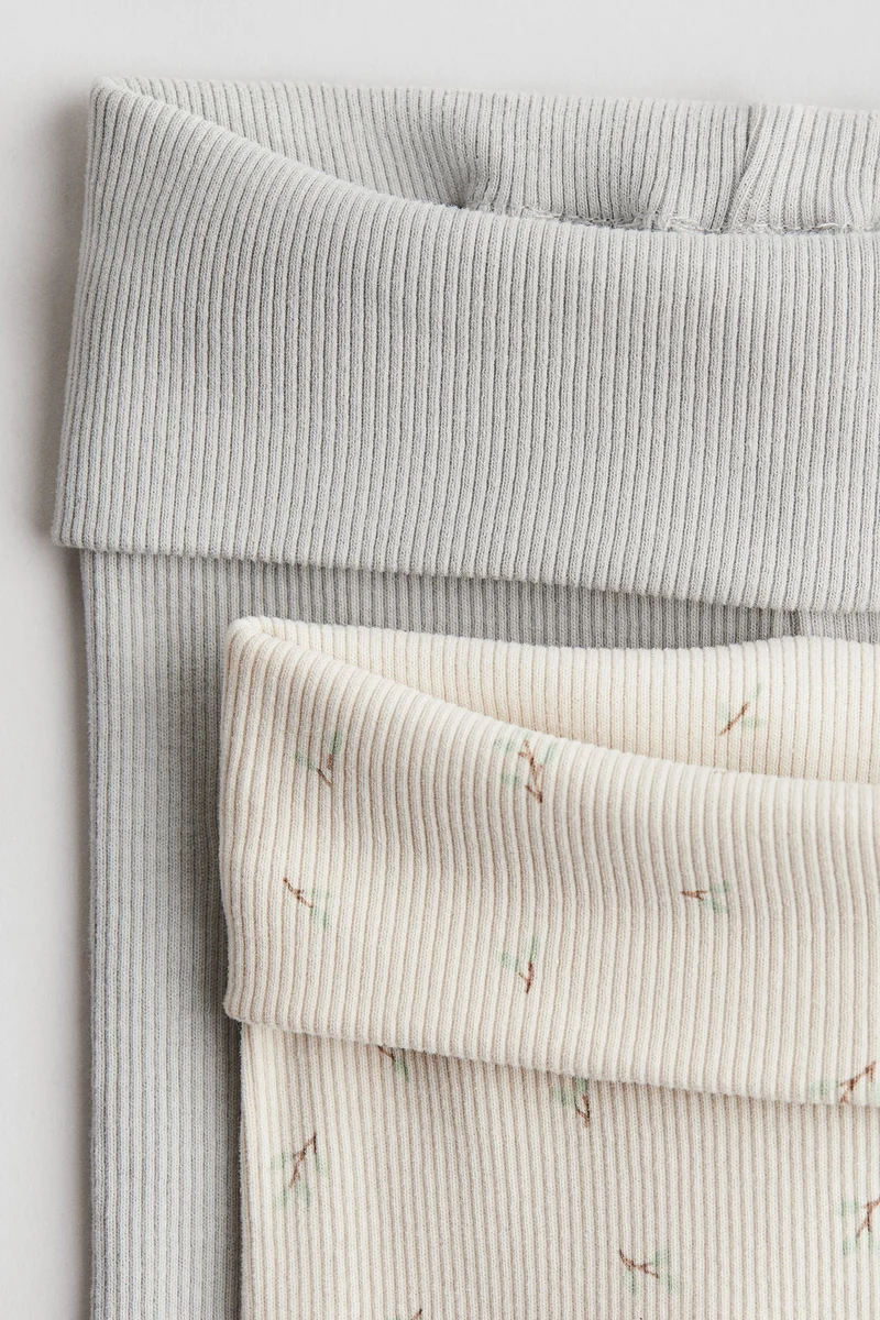 H&M 2-pack room-to-grow leggings