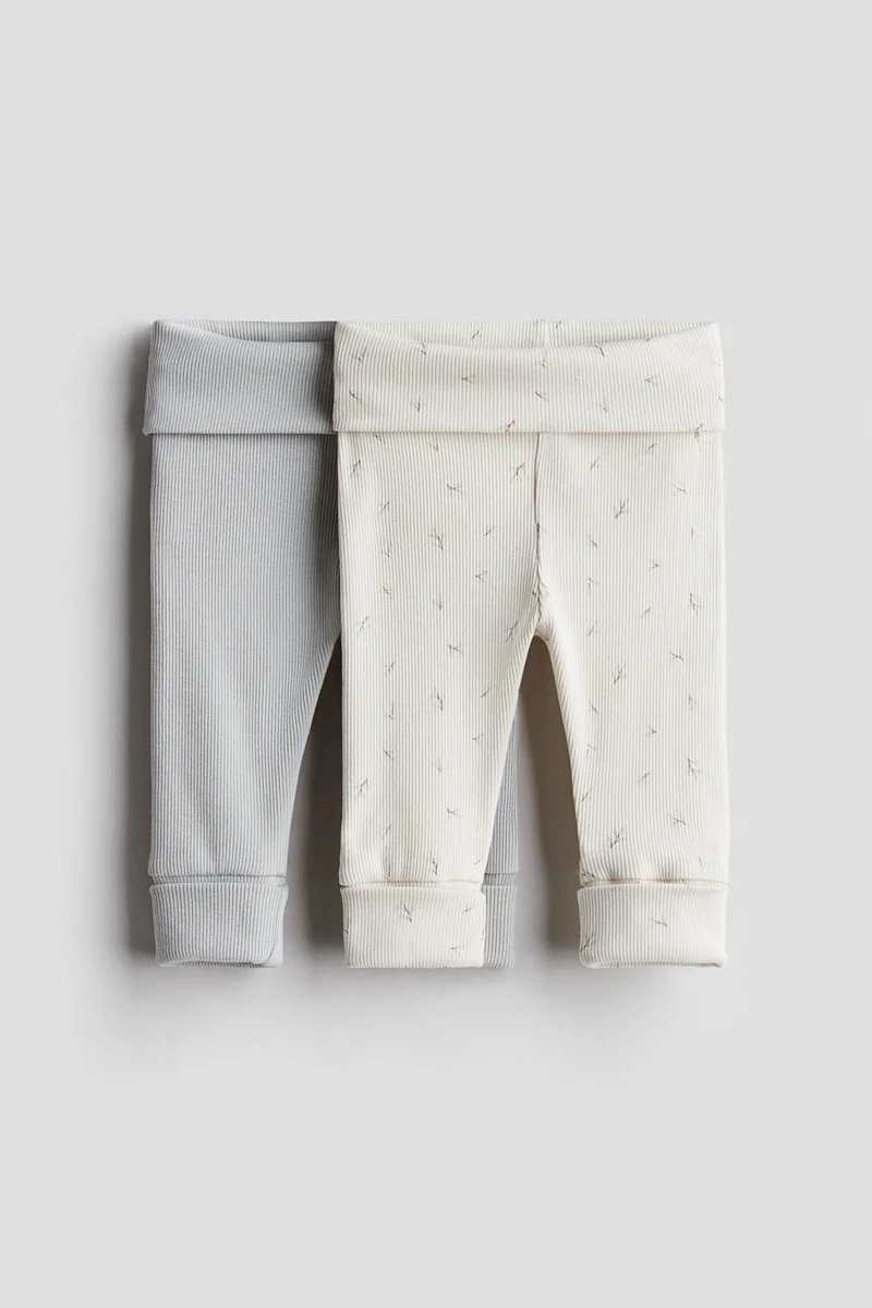H&M 2-pack room-to-grow leggings