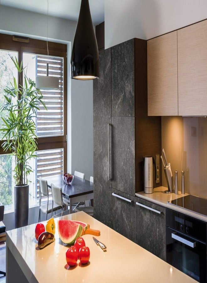 دي-سي-فكس فيلم لاصق ذاتي للزينة من دي سي-فيكس، رمادي داكن، لفة 26 بوصة × 78 بوصة، عبوة من قطعتين - Image 2