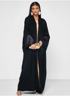 Embroidered Open Abaya