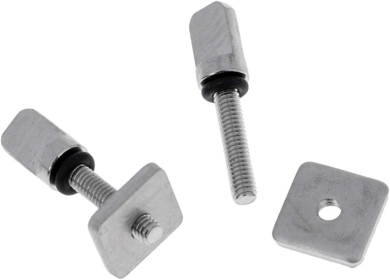 klarako 4 Pack Fin Screw & Plate  Universal for Longboard, SUP, Single Fin, Paddleboard - Image 4