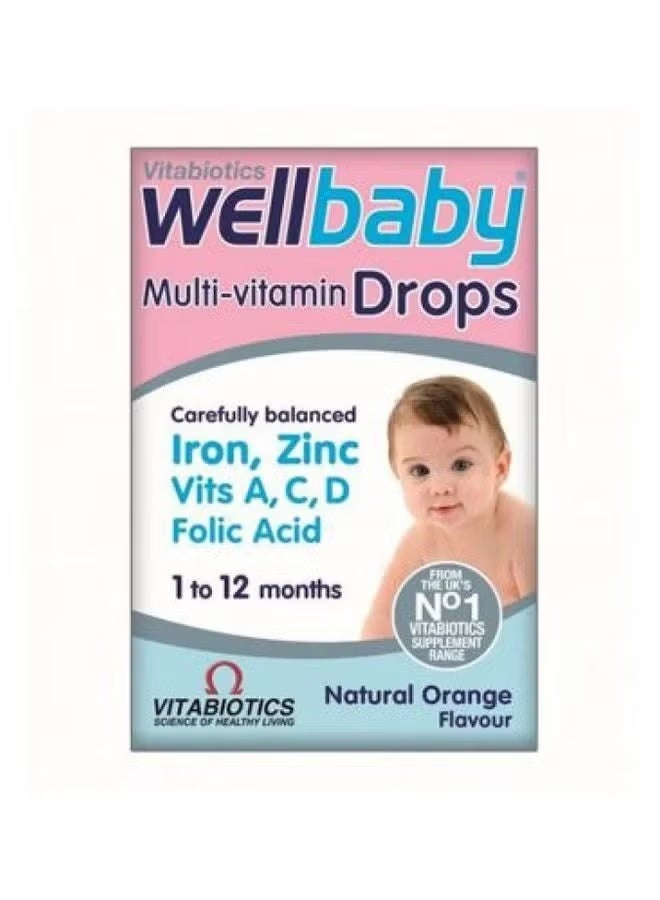 Wellbaby Multivitamin Drops -30Ml