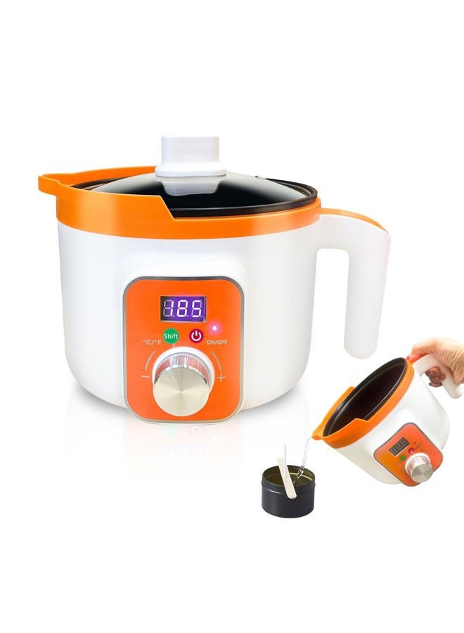 Ksedcon Wax Melting Pot for Candle Making, Electric Wax Warmer - Image 1