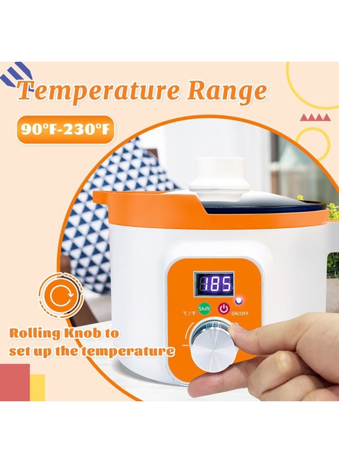 Ksedcon Wax Melting Pot for Candle Making, Electric Wax Warmer - Image 3