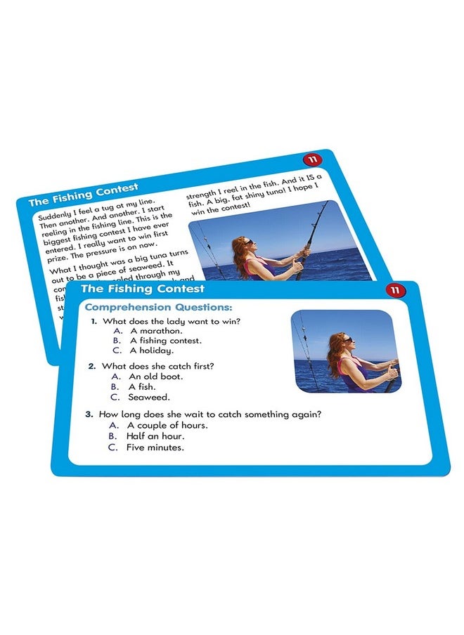 Junior Learning Junior Learning JL355 50 Comprehension Activities, Multi, Medium  - Image 4