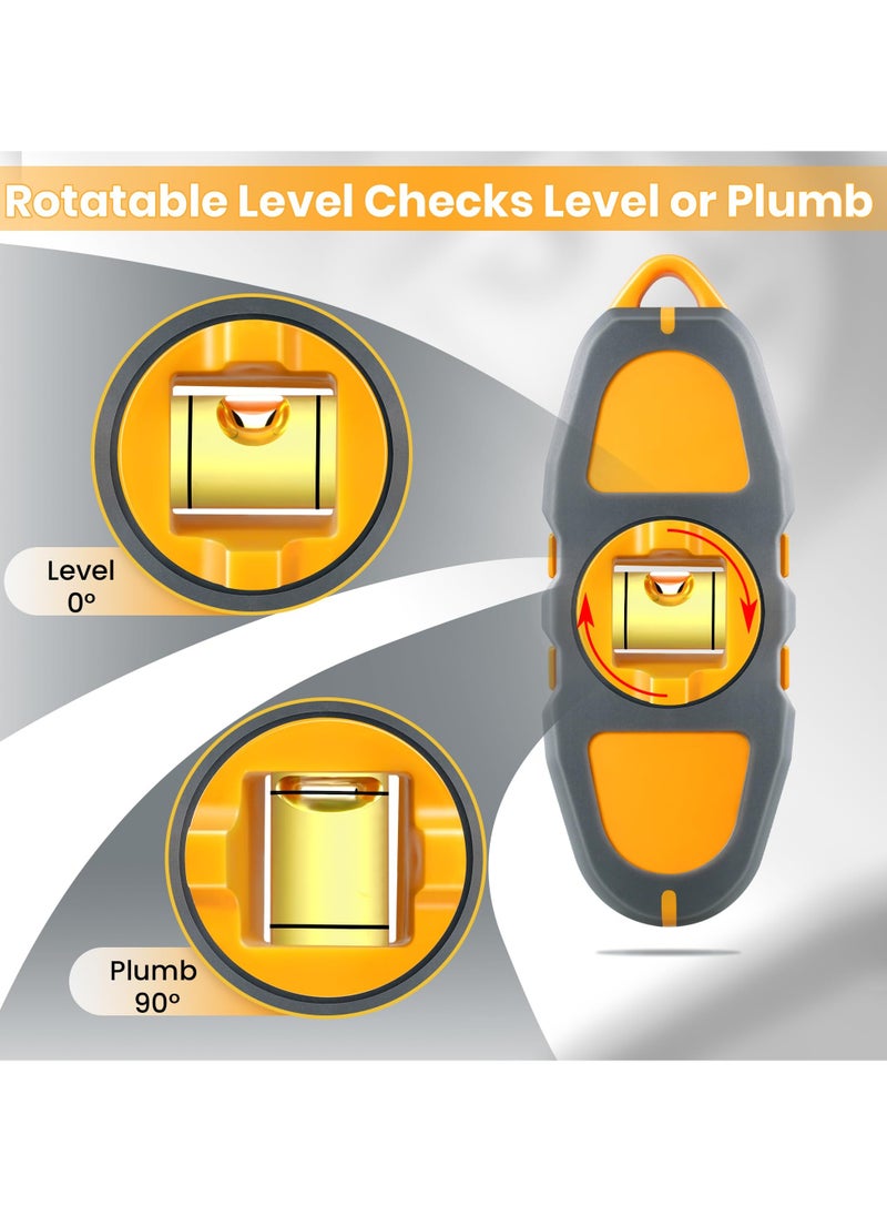 Excefore - Magnetic Stud Finder for Wall, Mechanical Stud Finder Scanner Device, Portable Drywall Screw and Nail Locator Stud Detector, Level Wall Scanner, Easy to Use Magnet Stud Finder Drywall Tool - Image 1