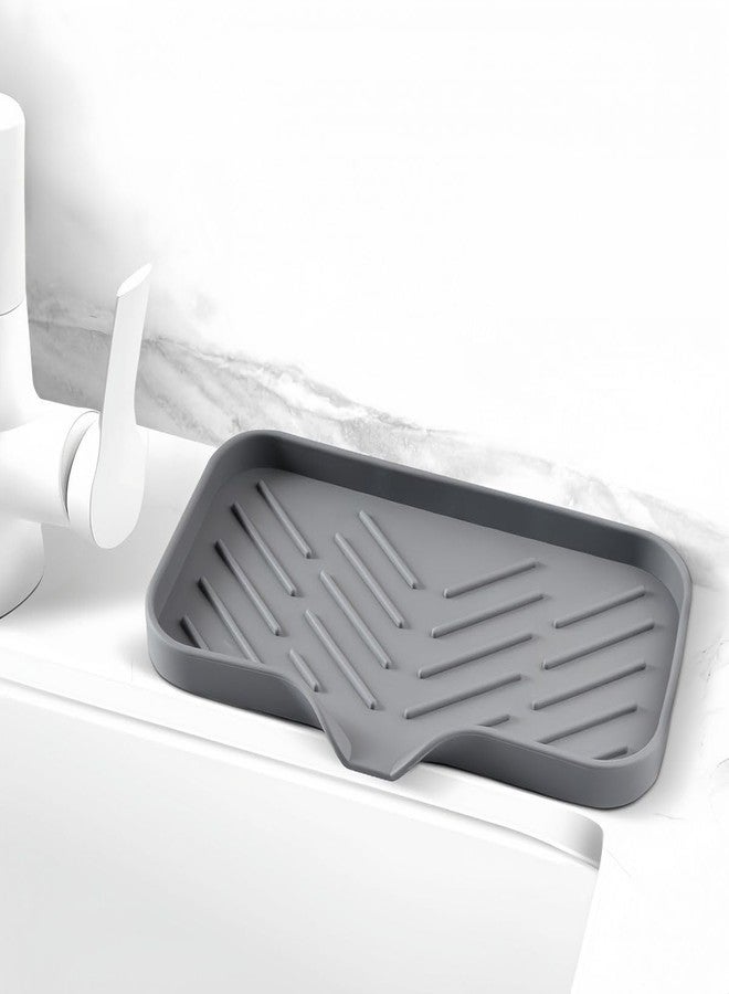 Wisik Enterprise Soap Draining Tray Soap Holder for Bathroom, Shower, Kitchen, wash Sink Organizer Caddy Basin Compact and Design for Efficient Drainage and Easy Storage (1 pcs) - Image 4