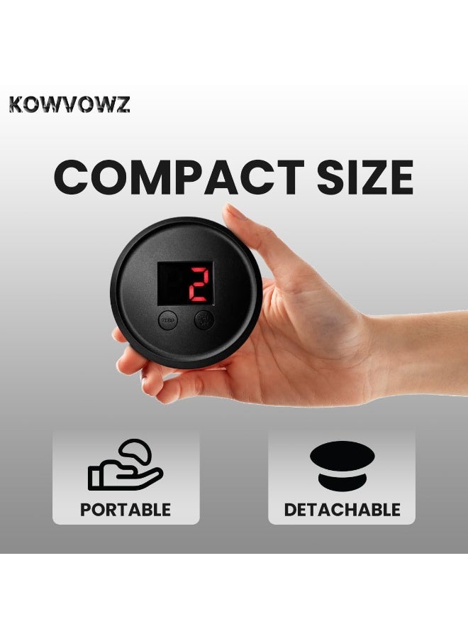KOWVOWZ Smart Counter, Portable Muslim Prayer with Infrared Sensor, Battery Powered Prayer Timing Reminder, Digital Prayer Counter - Image 3