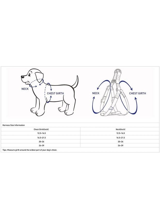 Blueberry Pet Blueberry Pet Essentials Matching Large Dog Harness | Adjustable Classic Solid Nylon No Pull Harness for Dogs | Easy Walk Dog Harness for Large Dogs & Step in Dog Harness | Military Green Dog Harness  - Image 5
