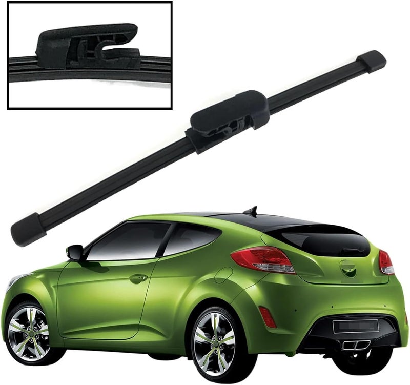 Wivplex 9" Rear Windshield Wiper Blade for Hyundai Veloster MK1 - Image 4